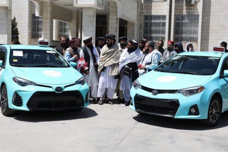 تاکسی‌های جدید با سلیقه طالبان